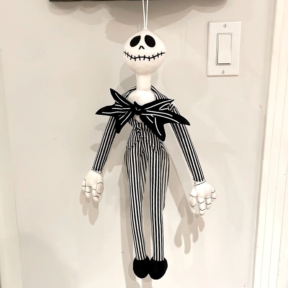 Disney Store The Nightmare Before Christmas Jack the skeleton plush stuffed toy